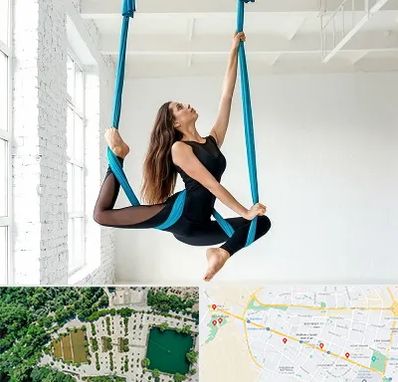 آریال یوگا در وکیل آباد مشهد 