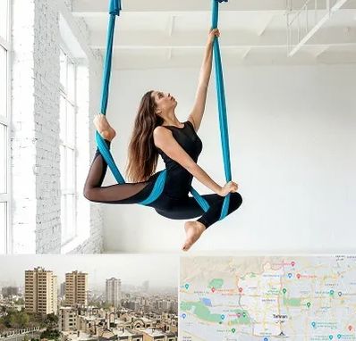 آریال یوگا در منطقه 5 تهران 