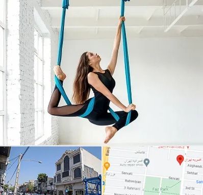 آریال یوگا در افسریه 