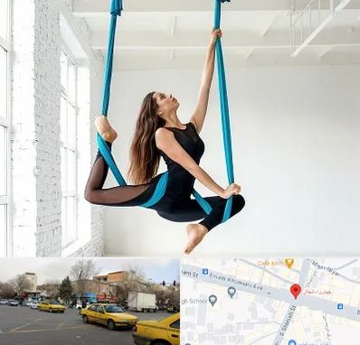 آریال یوگا در شهناز تبریز