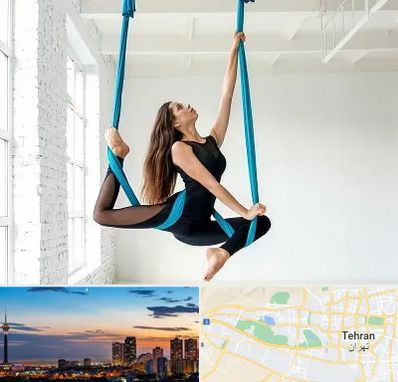 آریال یوگا در غرب تهران 