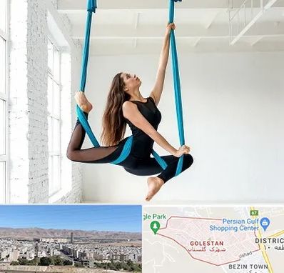 آریال یوگا در شهرک گلستان شیراز