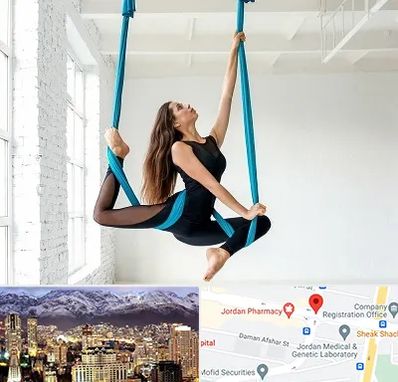 آریال یوگا در جردن 