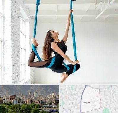 آریال یوگا در جمشیدیه