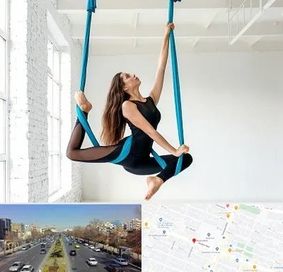 آریال یوگا در بلوار معلم مشهد 