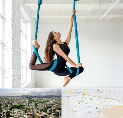 آریال یوگا در منطقه 8 تهران 