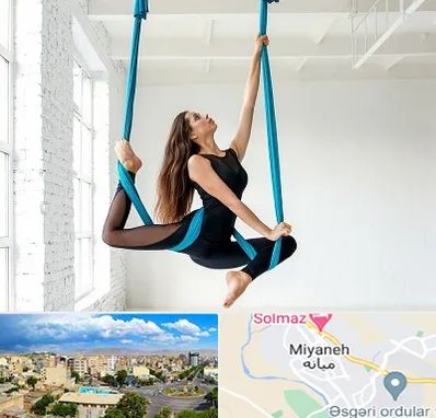 آریال یوگا در میانه