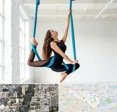 آریال یوگا در منطقه 18 تهران 