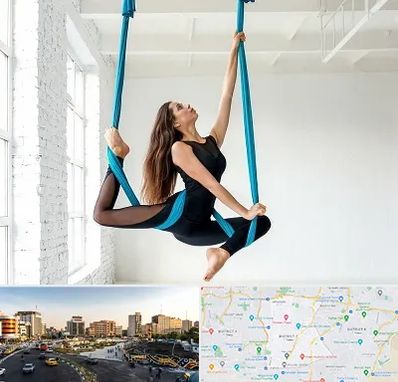 آریال یوگا در منطقه 7 تهران 