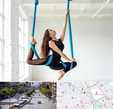 آریال یوگا در خیابان زند شیراز