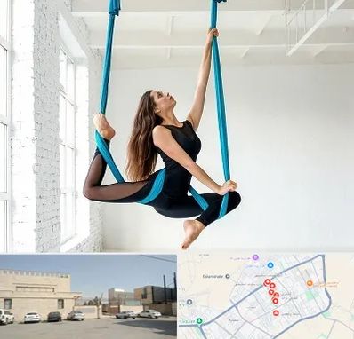 آریال یوگا در نواب اسلامشهر