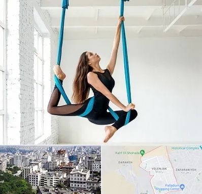 آریال یوگا در ولنجک 