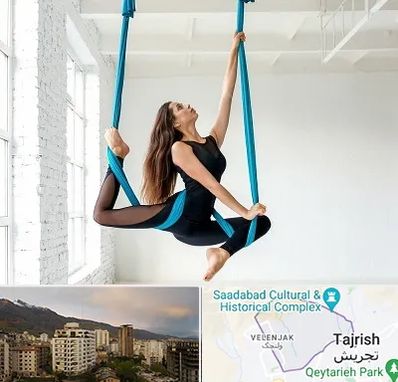 آریال یوگا در زعفرانیه 