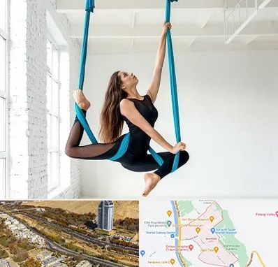 آریال یوگا در خیابان نیایش شیراز