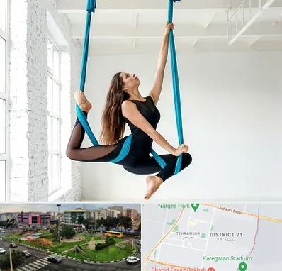 آریال یوگا در تهرانسر 