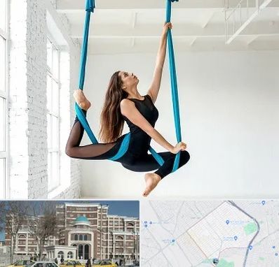 آریال یوگا در طلاب مشهد