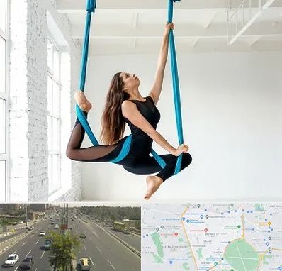 آریال یوگا در منطقه 17 تهران 