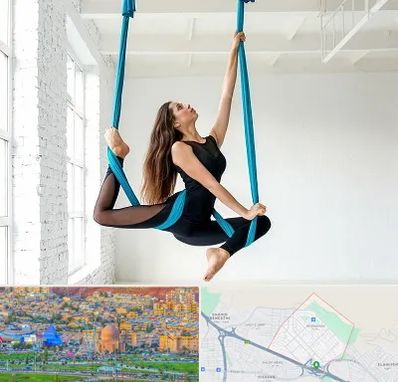 آریال یوگا در رشدیه تبریز