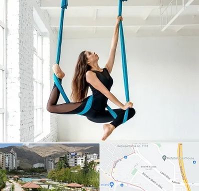 آریال یوگا در شهر زیبا 