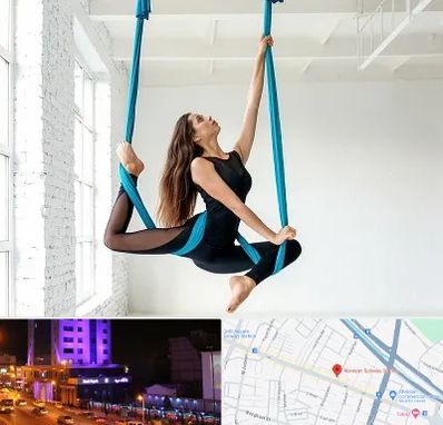 آریال یوگا در آبرسان تبریز