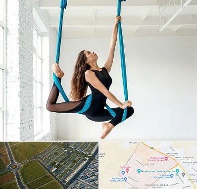 آریال یوگا در الهیه مشهد