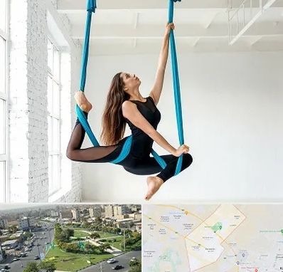 آریال یوگا در کمال شهر کرج 