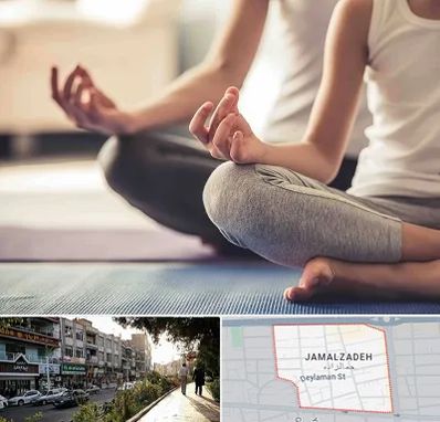 کلاس مدیتیشن در خیابان جمالزاده