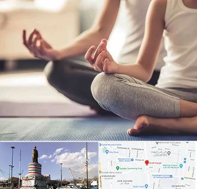 کلاس مدیتیشن در کارگر جنوبی 