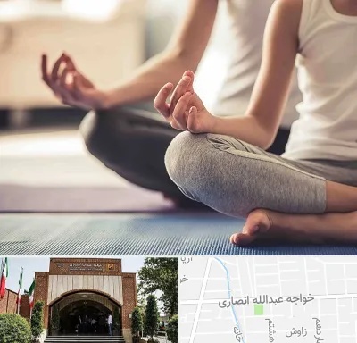 کلاس مدیتیشن در خواجه عبدالله