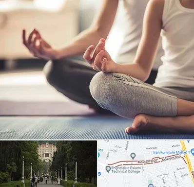 کلاس مدیتیشن در بلوار معلم رشت 