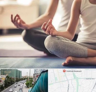 کلاس مدیتیشن در بلوار فرحزادی
