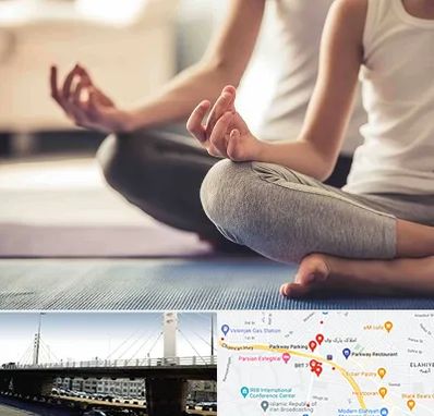 کلاس مدیتیشن در پارک وی 