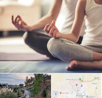 کلاس مدیتیشن در باغستان کرج