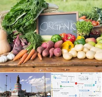 فروشگاه محصولات ارگانیک در کارگر جنوبی 