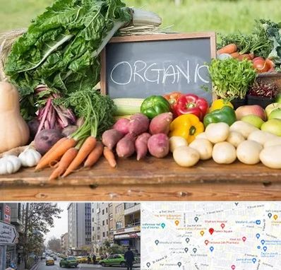 فروشگاه محصولات ارگانیک در فاطمی 