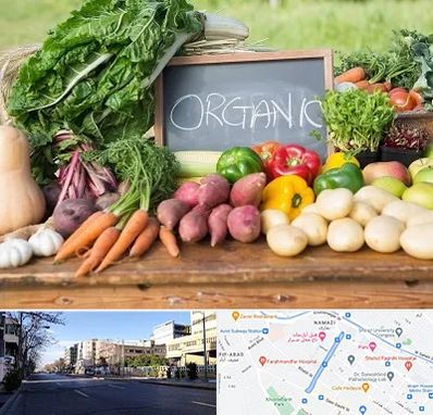 فروشگاه محصولات ارگانیک در خیابان ملاصدرا شیراز