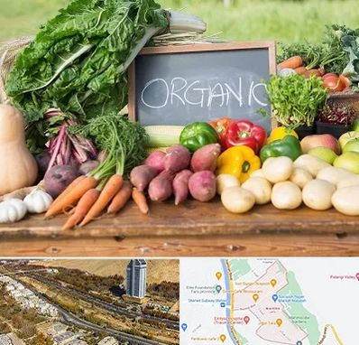 فروشگاه محصولات ارگانیک در خیابان نیایش شیراز