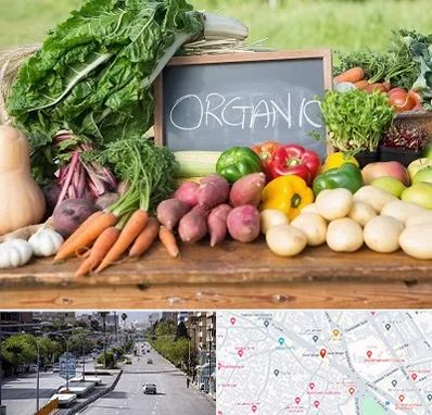 فروشگاه محصولات ارگانیک در خیابان زند شیراز