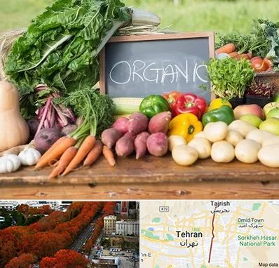فروشگاه محصولات ارگانیک در ولیعصر 