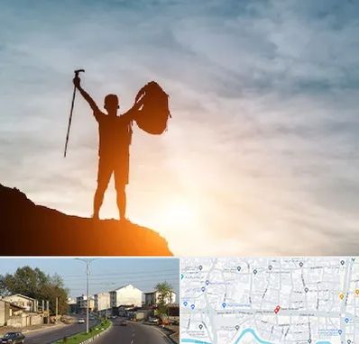 فروشگاه لوازم کوهنوردی در ضیابری رشت