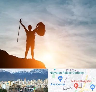 فروشگاه لوازم کوهنوردی در آجودانیه 