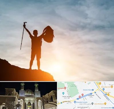 فروشگاه لوازم کوهنوردی در زرگری شیراز