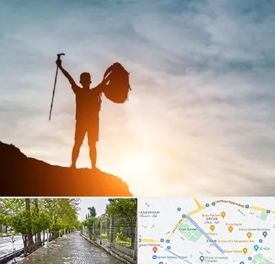 فروشگاه لوازم کوهنوردی در خیابان ارم شیراز