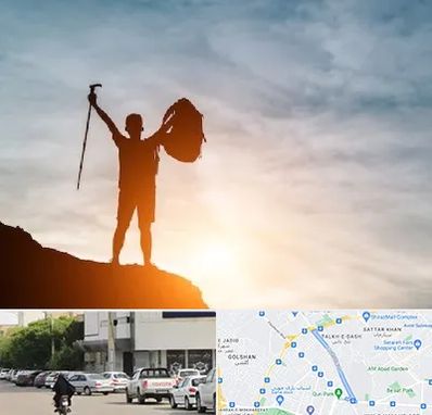 فروشگاه لوازم کوهنوردی در قدوسی شرقی شیراز