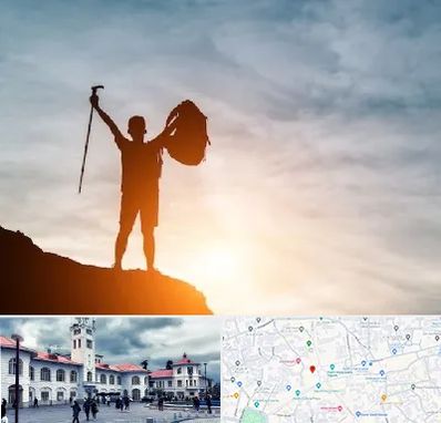 فروشگاه لوازم کوهنوردی در میدان شهرداری رشت