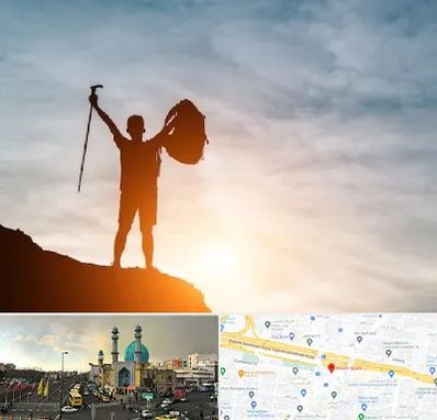 فروشگاه لوازم کوهنوردی در رسالت 