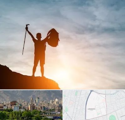 فروشگاه لوازم کوهنوردی در جمشیدیه