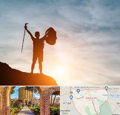 فروشگاه لوازم کوهنوردی در شهر ری