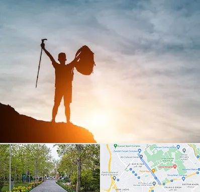 فروشگاه لوازم کوهنوردی در قدوسی غربی شیراز