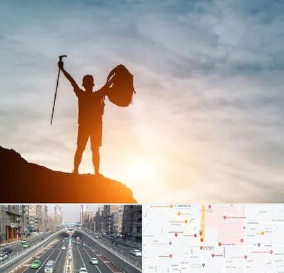 فروشگاه لوازم کوهنوردی در توحید 